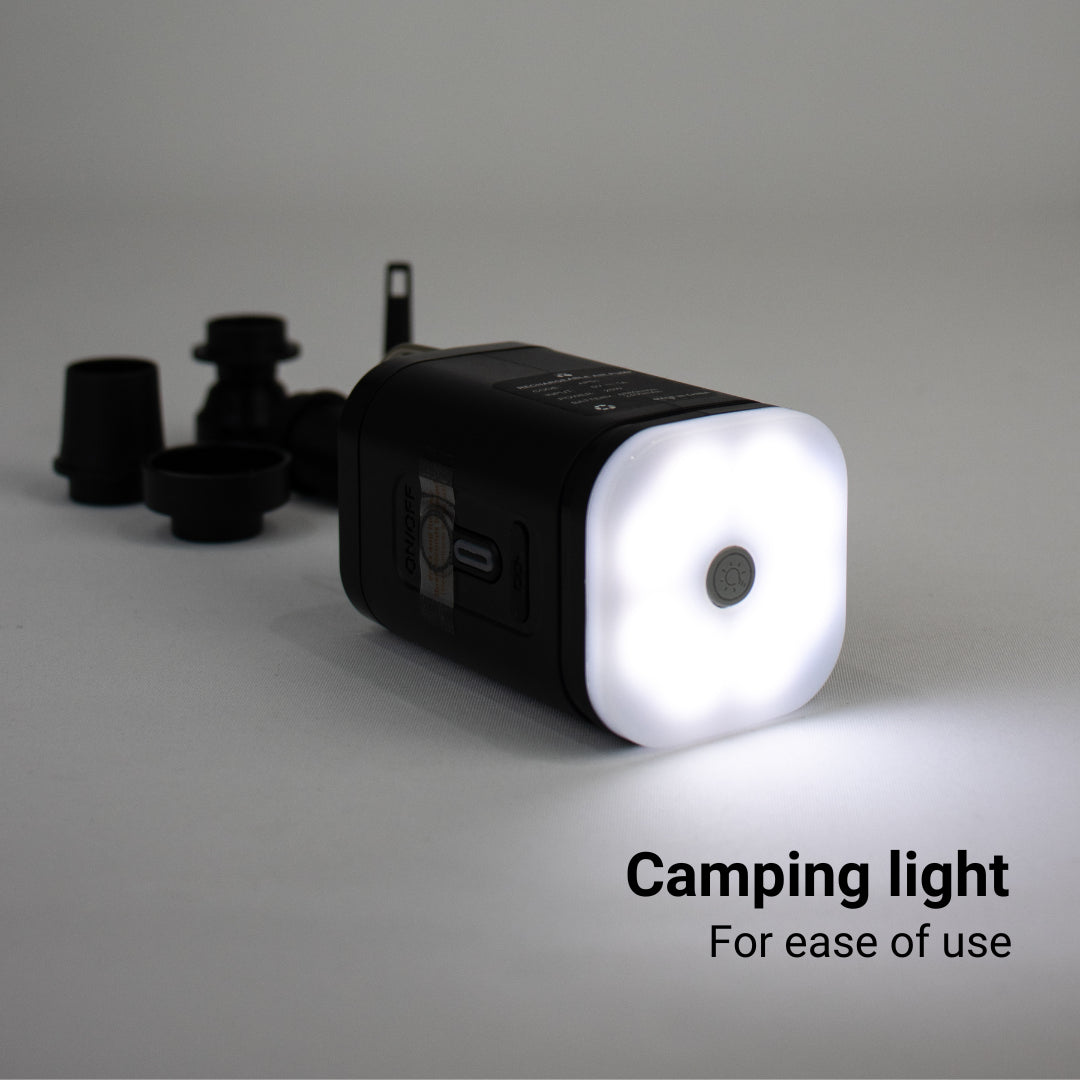 SUPEX RECHARGEABLE AIR PUMP & LIGHT