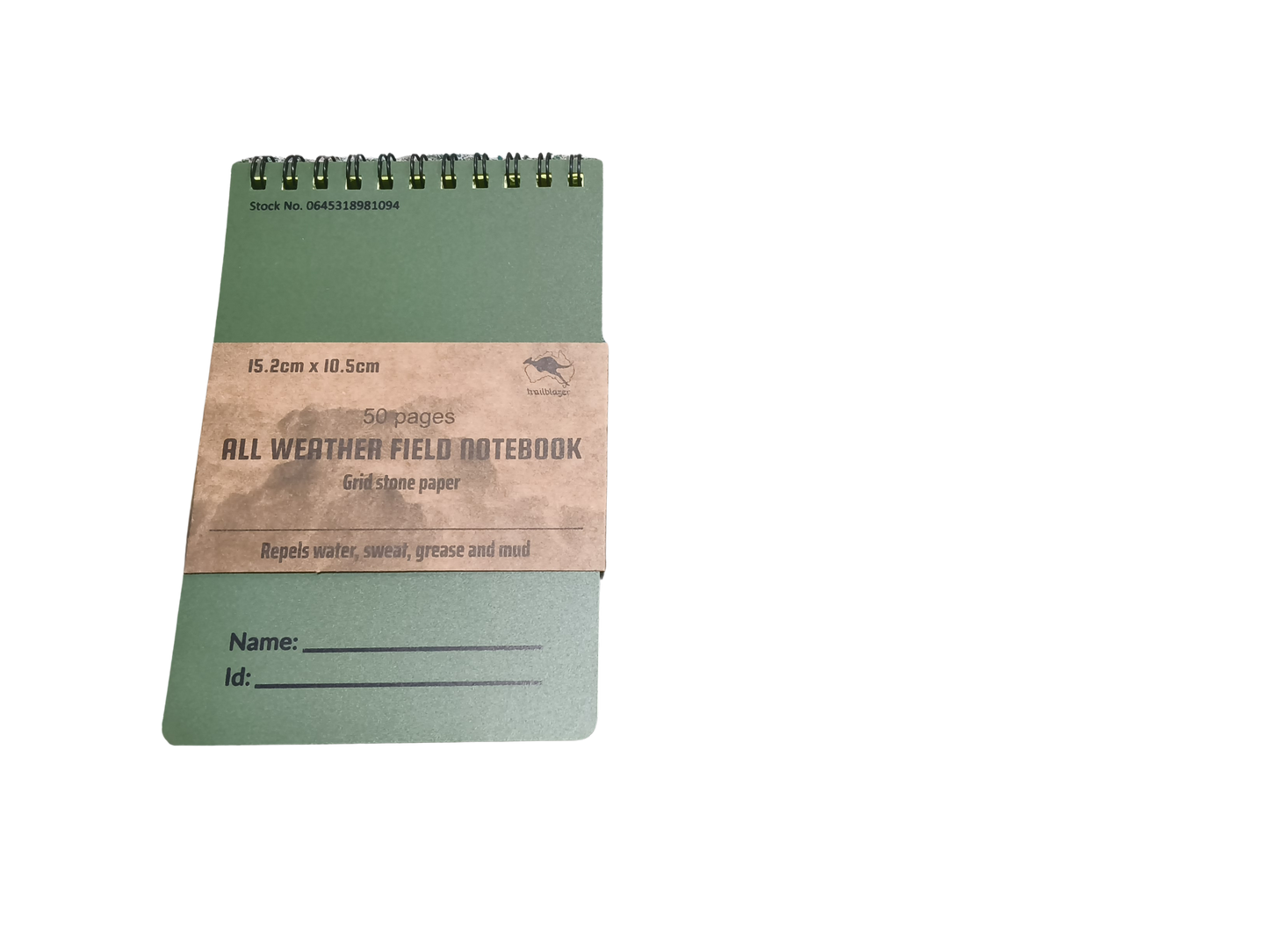 WATERPROOF NOTEBOOK 50 PAGES