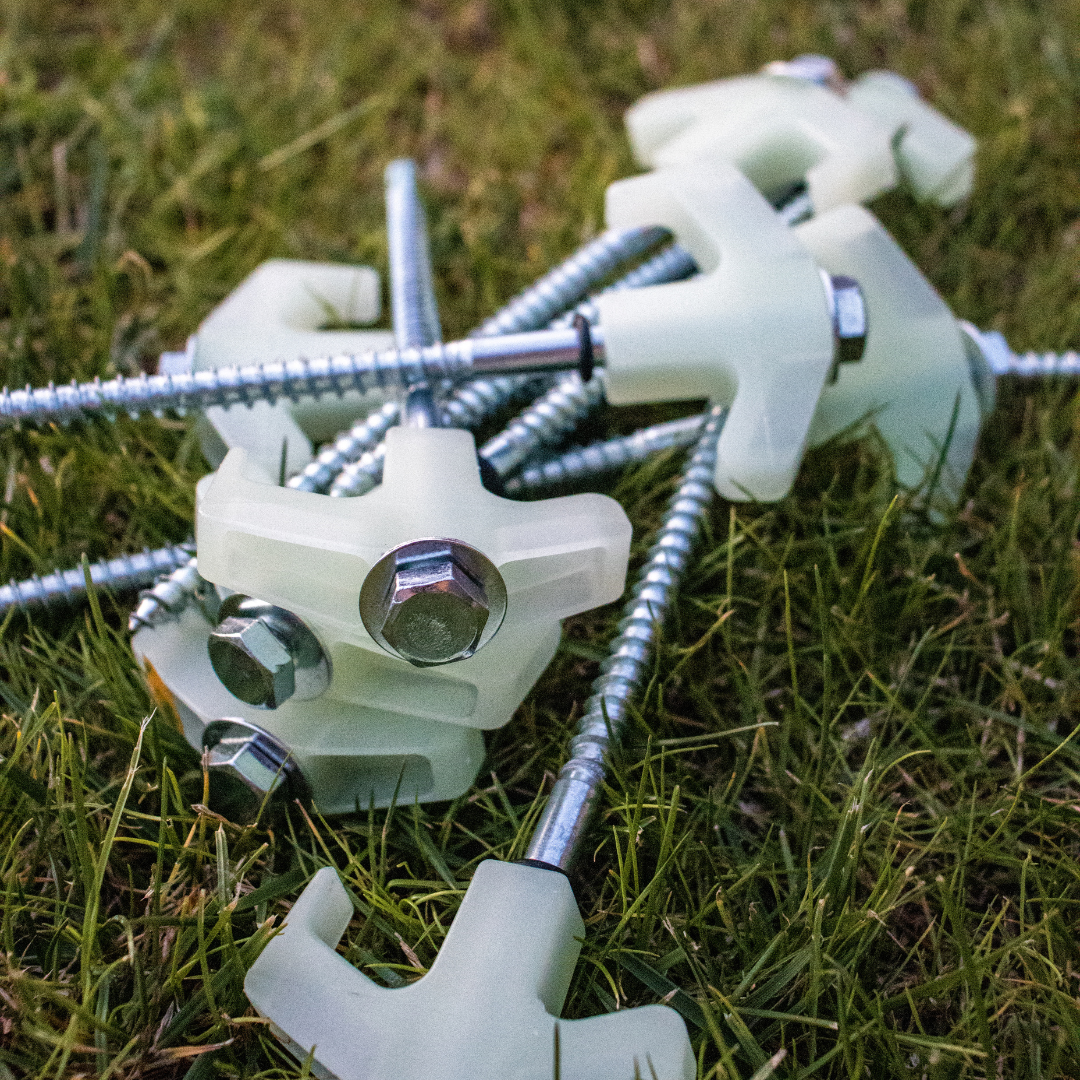SUPEX GLOW-IN-THE-DARK SCREW IN TENT PEG
