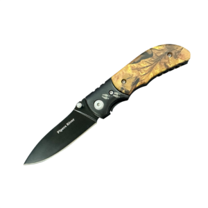 Pipers River Folding Knife Small - Wood/Camo