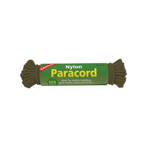Coghlans Paracord 50ft - Black