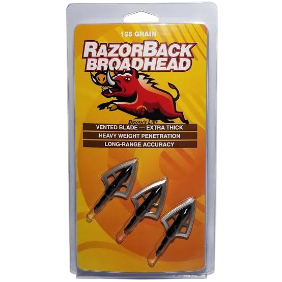 RAZORBACK BROAD HEADS VENTED