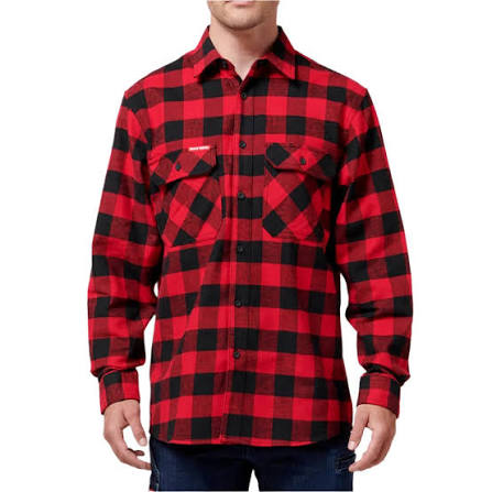 Hard Yakka Men's Flannelette Shirt