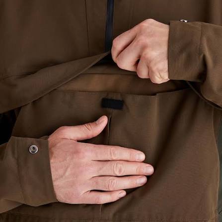 RIDGEILINE MENS CAMBRIAN SMOCK BARK/FOREST