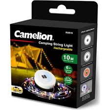 CAMELION 2-IN-1 CAMPING STRING LIGHT - Colourful
