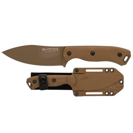 Ka-Bar Becker Nessmuk Tan Fixed Blade