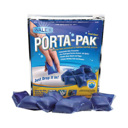 Porta-Pak Toilet Tablets - Blue