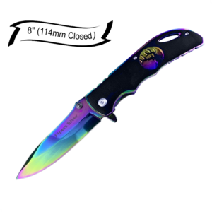 PIPERS RIVER FOLDING KNIFE - Large - Rainbow
