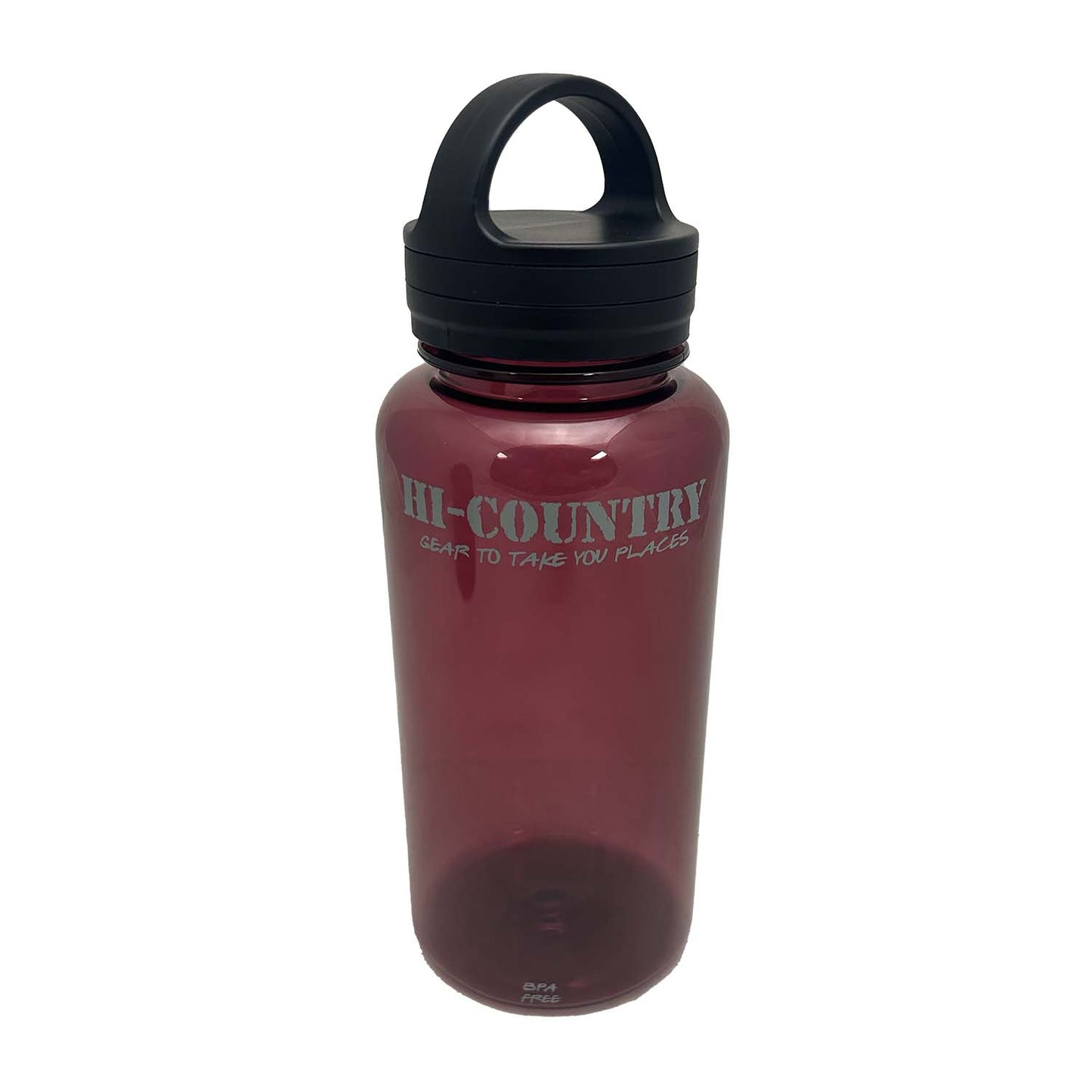 HI COUNTRY 1000ML WIDE MOUTH CARRY BOTTLE GREY
