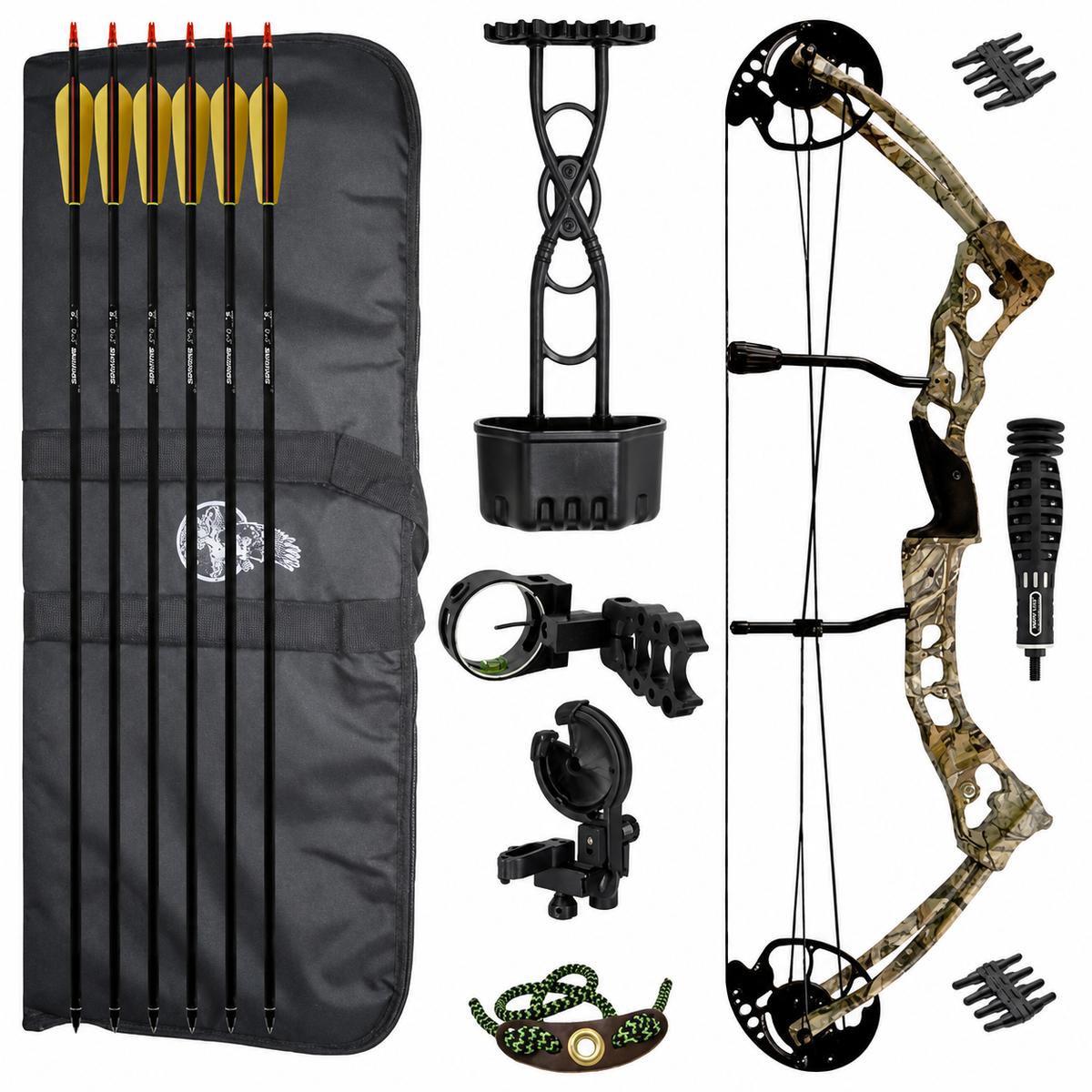 Hori-zone Vulture Compound Bow 65LB Camo