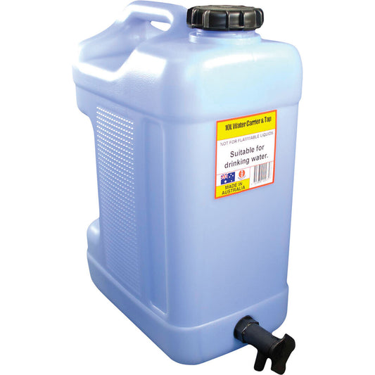 Icon Plastics 10L WATER CARRIER W/TAP