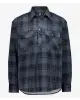 SWANNDRI FLANNELETTE EGMONT SHIRT MENS HALF BUTTON