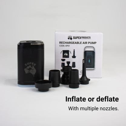 SUPEX RECHARGEABLE AIR PUMP & LIGHT