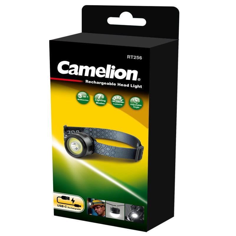 Camelion Rechargeable Head Light RT256
