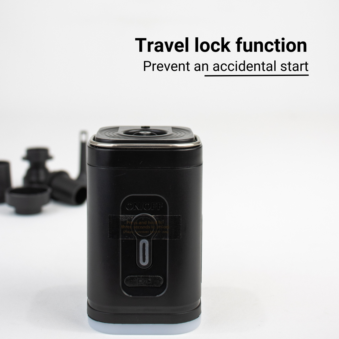 SUPEX RECHARGEABLE AIR PUMP & LIGHT