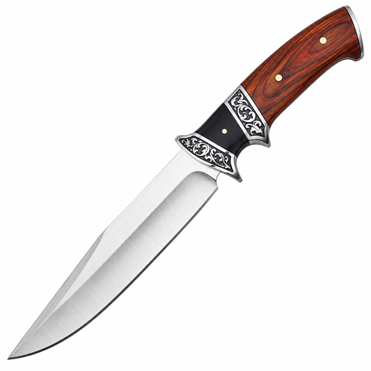 Buckshot Crested Hilt Fixed Blade