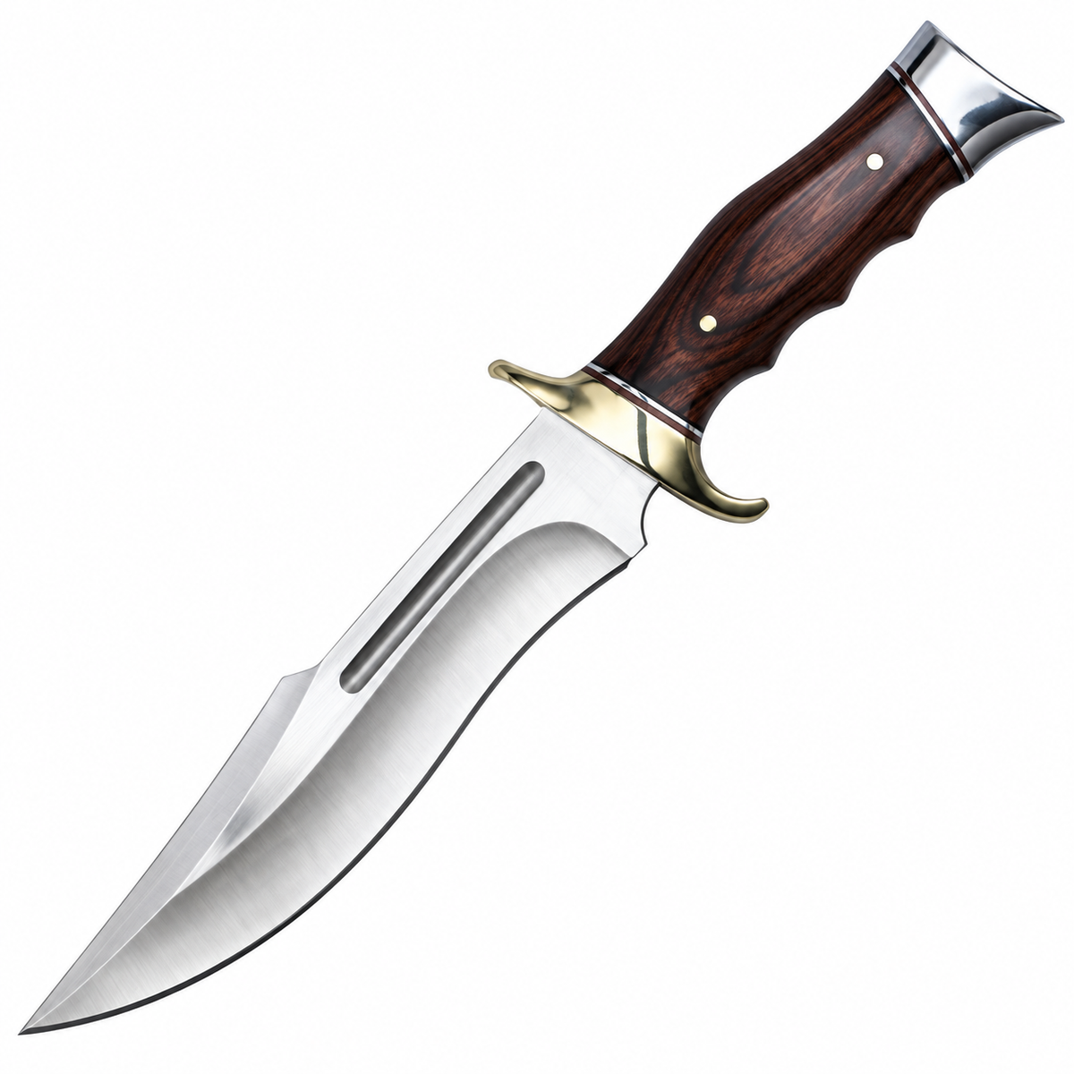 Buckshot Gold Timber Grip Hunting Blade