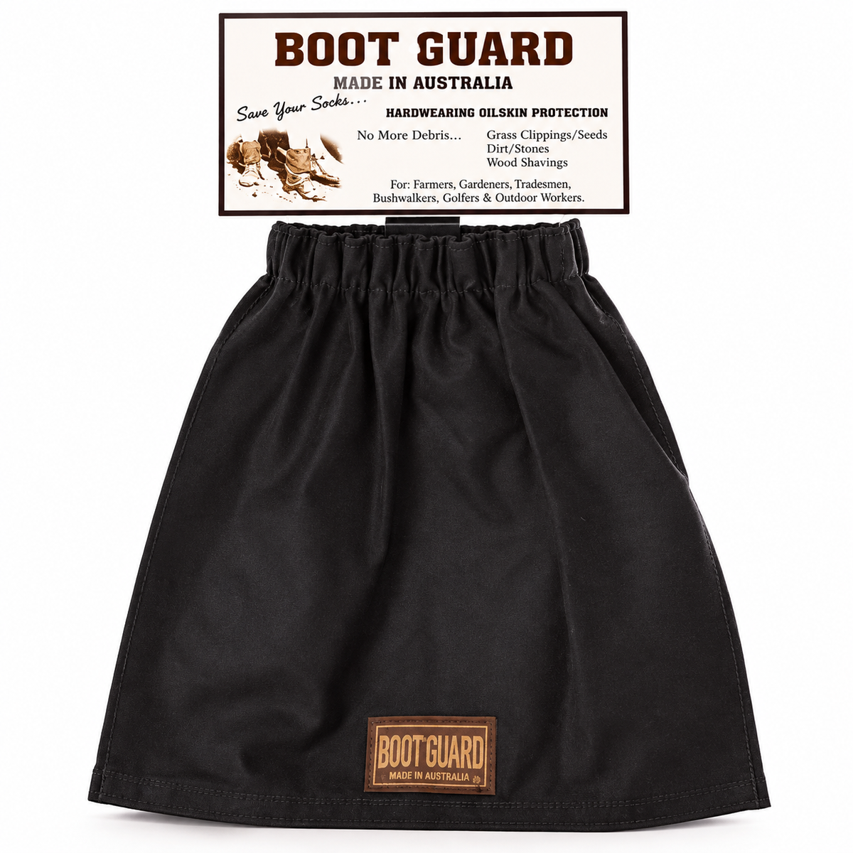 Boot Guards - Oilskin
