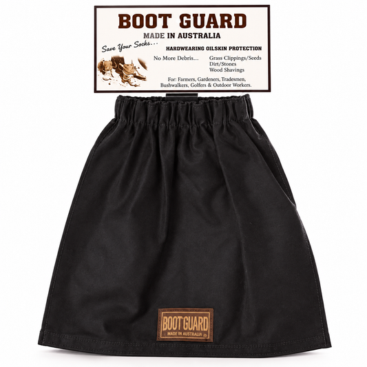 Boot Guards - Oilskin