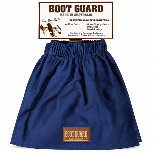 Boot Guard - Heavy Duty Drill Cotton - Navy