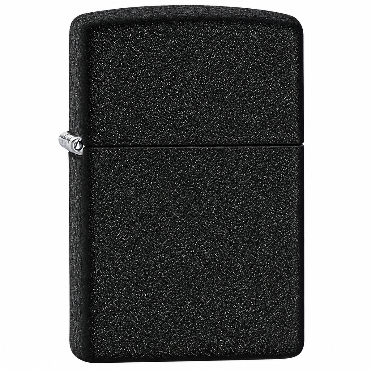 Zippo Lighter - Black Crackle