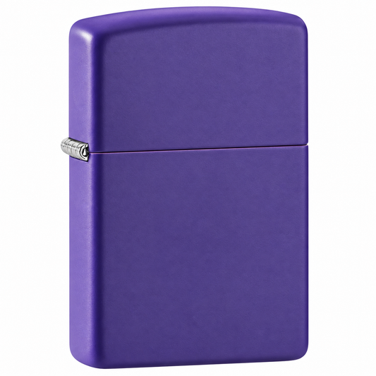 Zippo Lighter - Purple Matte