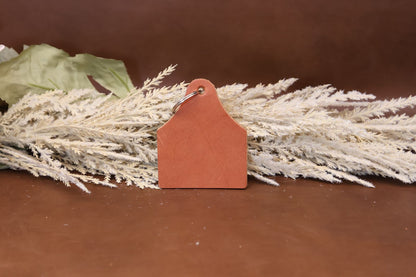 Leather Cow Tag