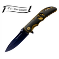 PIPERS RIVER FOLDING KNIFE - Large - Black/Gold