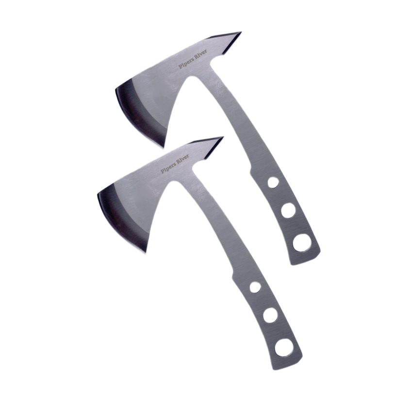 PIPERS RIVER THROWING AXES - SILVER