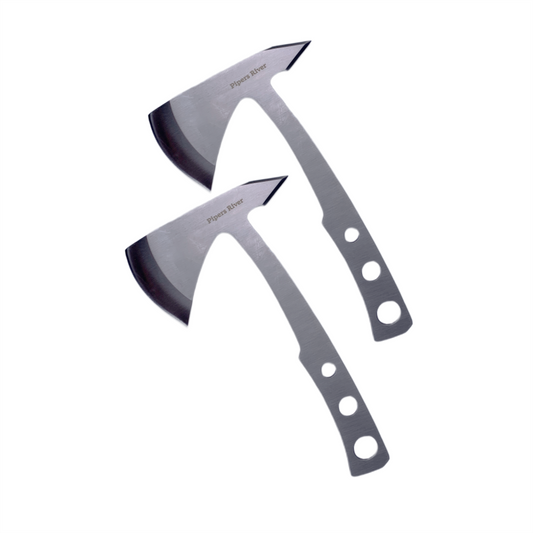 PIPERS RIVER THROWING AXES - SILVER