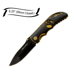 Pipers River Folding Knife Small - Black/Gold