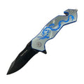 Pipers River Rescue Knife - Blue Dragon