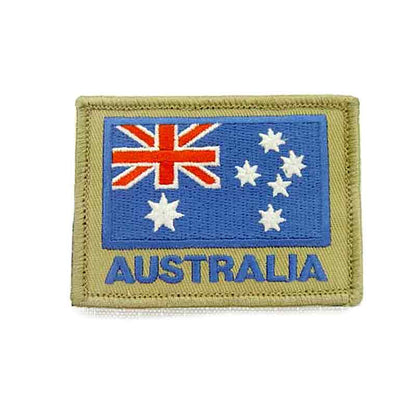 PLATATAC AUSTRALIAN FLAG AMCU PATCH Dark Blue on AMCU