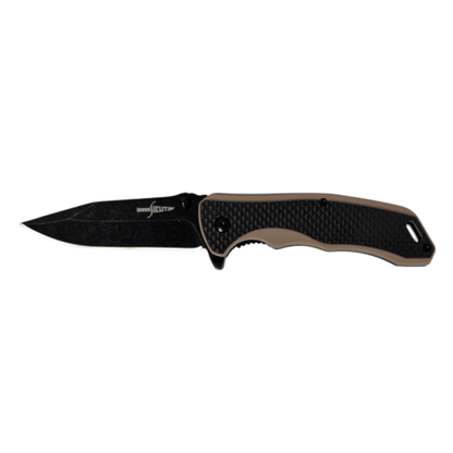 SICUT EDC Flipper Folding Knife 3.5″ - Tan