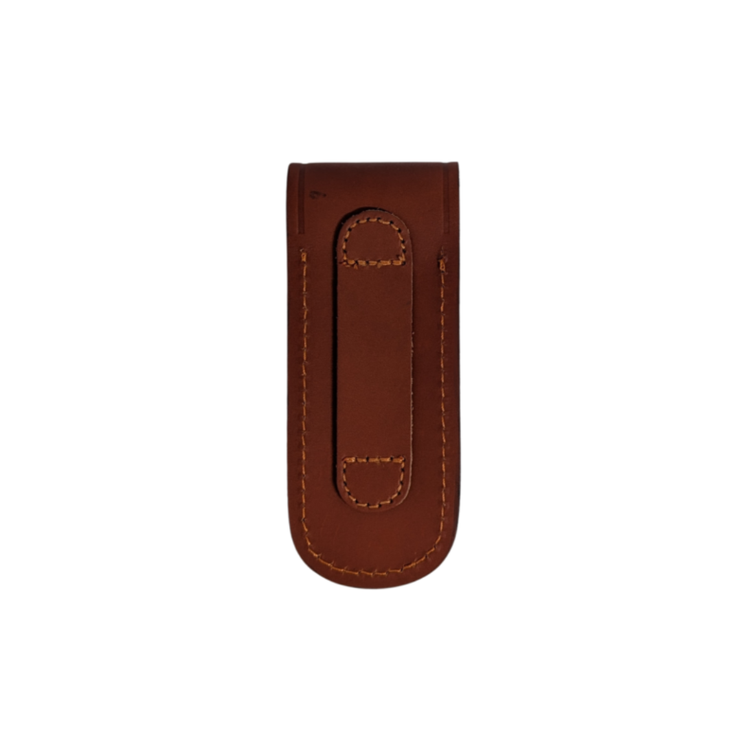 Sicut Brown Leather Belt Pouch