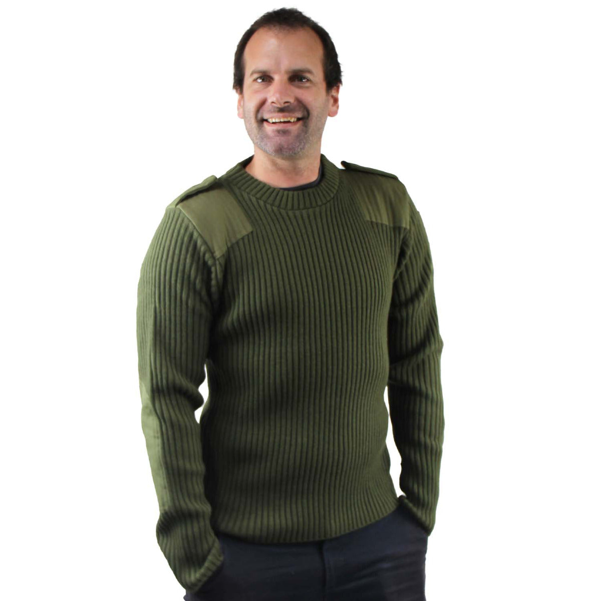 SPECIAL FORCES ARMY WOOL JUMPER GREEN