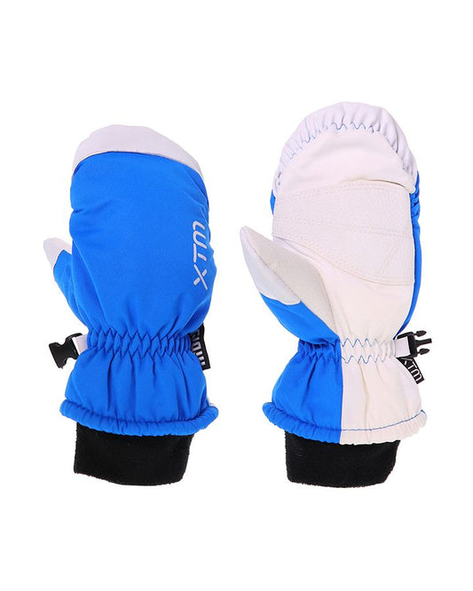 Kids Snow Space Mittens