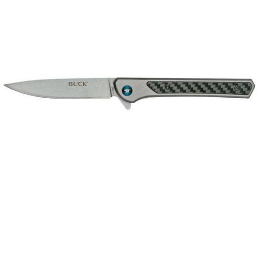 Buck Cavalier Grey 3 1/2" Drop Point Knife