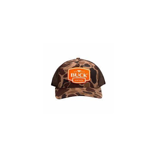 Buck Duck Brown Camo Cap