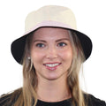 WILD RIVER Reversible BUCKET HAT - White/Blue