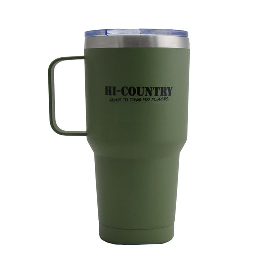HI COUNTRY DOUBLE WALL STAINLESS STEEL TUMBLER -Olive