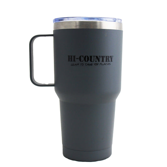 HI COUNTRY DOUBLE WALL STAINLESS STEEL TUMBLER -Grey