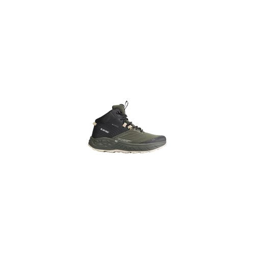 Hi Tec Geo Fuse Mens Mid WP Boot Olive/Black
