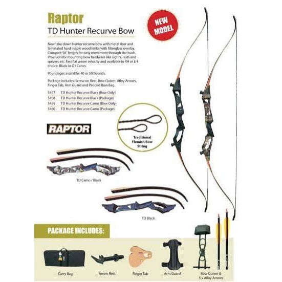 Horizone T/D Hunter Recurve Bow 35LB