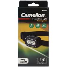 CAMELION SENSOR HEAD LIGHT RECHARGEABLE RS920