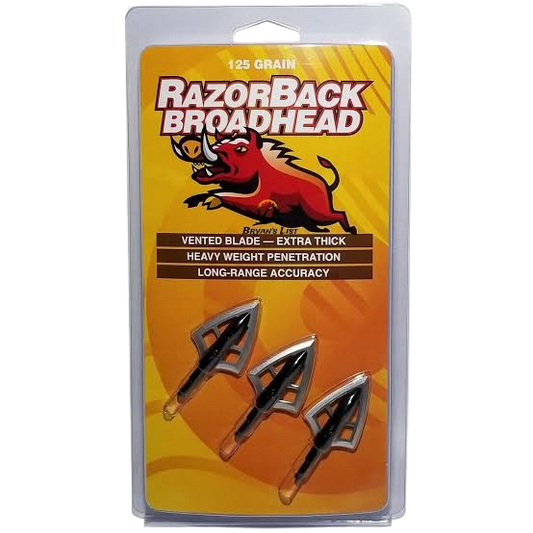 RAZORBACK BROAD HEADS VENTED
