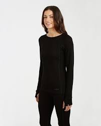 XTM LADIES MERINO THERMAL TOP CREW NECK