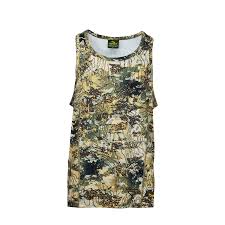 HUNTECH MENS GLACIERTECH SINGLET - HI COUNTRY