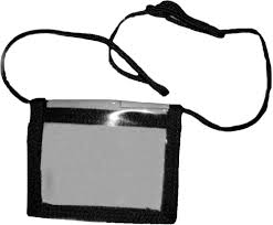 TAS ID HOLDER - Black