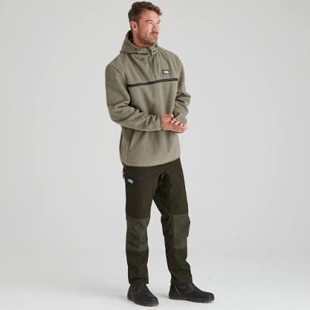 RIDGELINE KODIAK SMOCK FLEECE - SMOKEY OLIVE